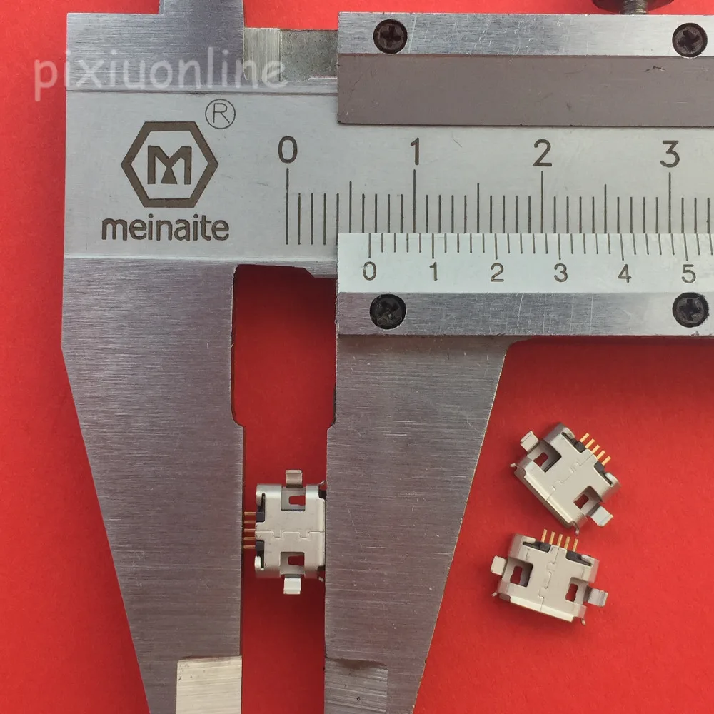 10 шт. G31Y микро USB 5pin гнездо разъем кудрявый рот 2 ноги для мобильного телефона PDA