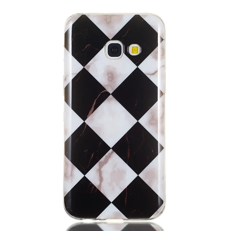 For Samsung Galaxy A3 2017 A320 Case Soft TPU Coloured Marble Pattern Mobile Phone Cases Cover A5 A520 | Мобильные телефоны и