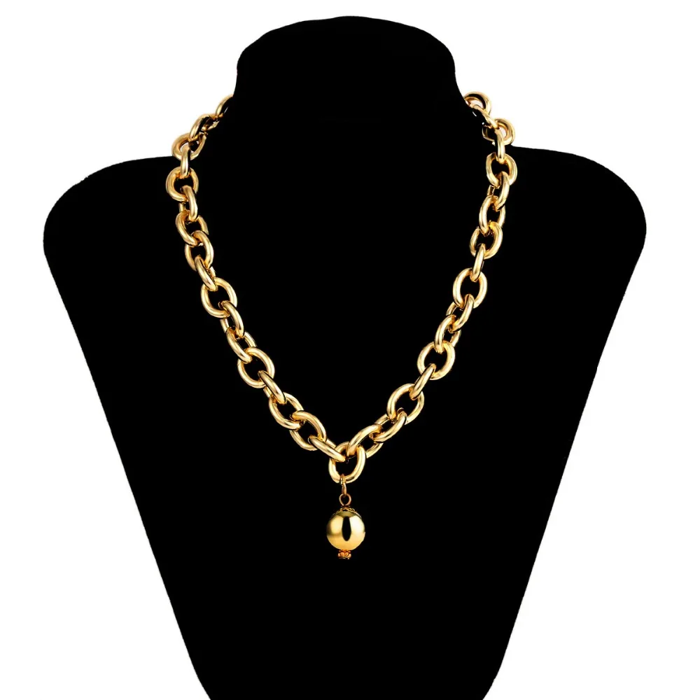 metal pendant necklace women punk necklaces &amp pendants fashion jewelry collier ras du cou | Украшения и аксессуары