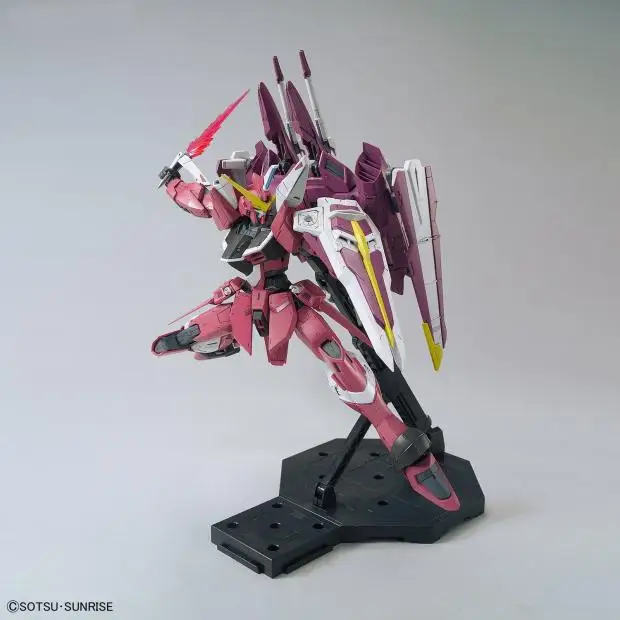 Japaness BANDAI Гандам MG 1/100 модель Гандам семя Дестини JUSTICE мобильный костюм детские игрушки с держателем