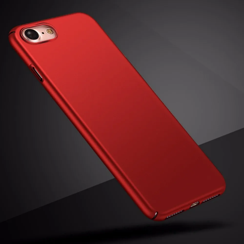 Luxury Case For iPhone 5 5s SE Funda 6 6S 7 Plus Hard Plastic Matte Back Cover Phone Hoesjes |