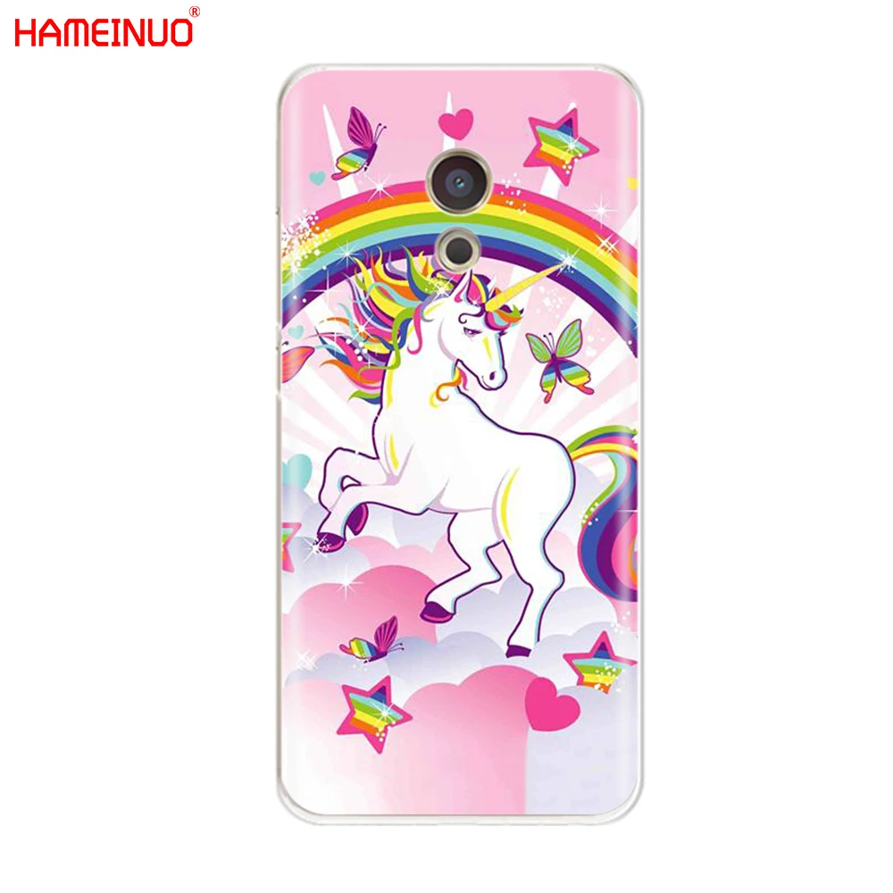 HAMEINUO милые радужные Единорог крышка чехол для телефона для Meizu M6 M5 M5S M2 M3 M3S MX4 MX5 MX6 PRO 6 5 U10 U20 note plus - Цвет: 40072