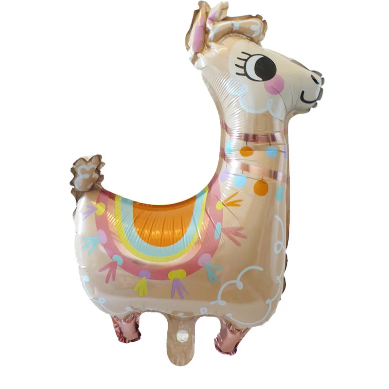 1PCS 45x62cm alpaca 1 шт. 45*62 см новые воздушные шары из фольги ламы Мультяшные животные Альпака воздушный шар для мальчиков и девочек сувениры для вечеринки ко дню рождения и подарки гелий - Цвет: 1PCS 45x62cm alpaca