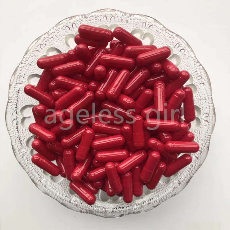 Оптовая продажа 5000 шт 0 # пустые оболочки капсулы разделенные косметическая маска