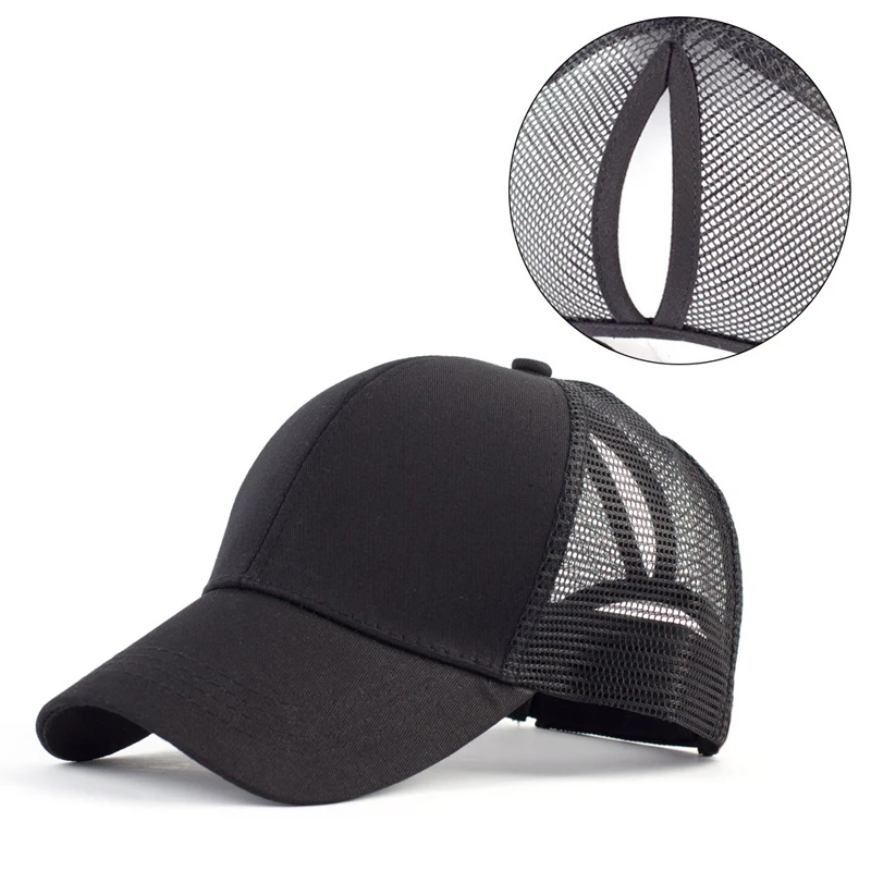 Новая летняя сетчатая бейсбольная Кепка Snapback однотонная классическая шляпа для