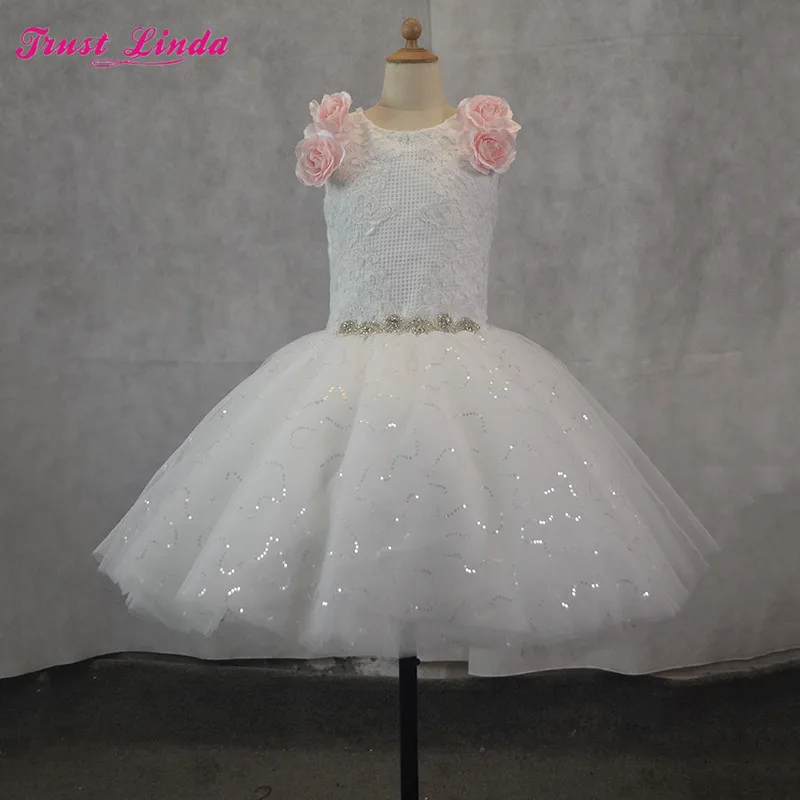 

Vintage Princess Flower Girl Dresses Pretty Communion Dress