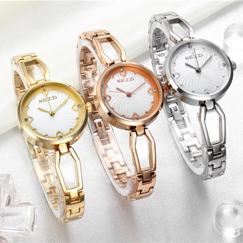 Золотой Новый золотые Часы Мода Мужчины смотреть полный золота Нержавеющей