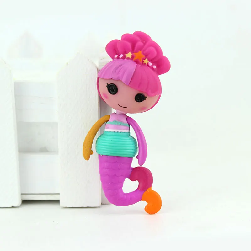 1 шт. 3 дюйма оригинальные MGA куклы Lalaloopsy Мини Куклы для девочек игрушка игровой домик каждый уникальный