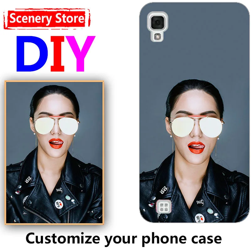 Чехол для телефона на заказ LG X Style K200DS Skin F740 F740L/Tribute HD/Volt 3 с принтом фото имени