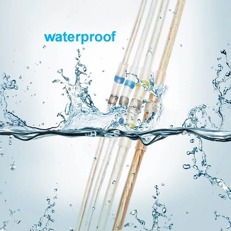 100 шт./лот электрические Водонепроницаемый печать Термоусадочные Butt терминалы