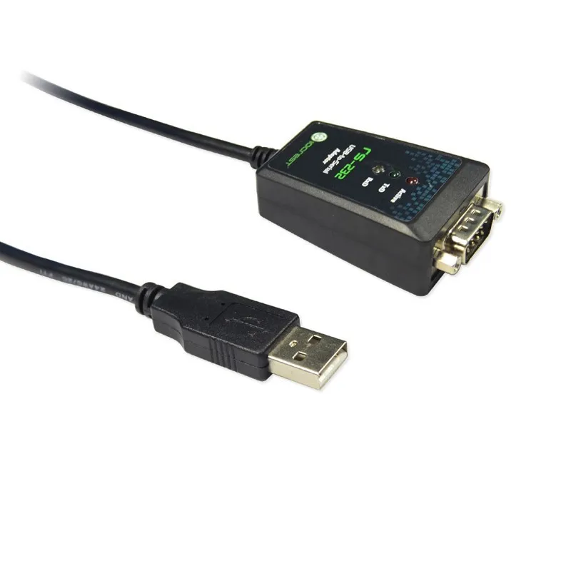 Высокое качество USB 2 0 к последовательному RS-232 DB9 9Pin адаптер конвертер кабель FTDI