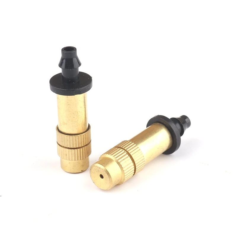 8 шт. регулируемые латунные распылительные сопла колючий разъем легкая установка