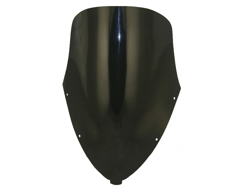Black Waase ветер экран лобовое стекло щит экран для Kawasaki NINJA 650 650R EX650 2006 2007 2008 - Цвет: Black