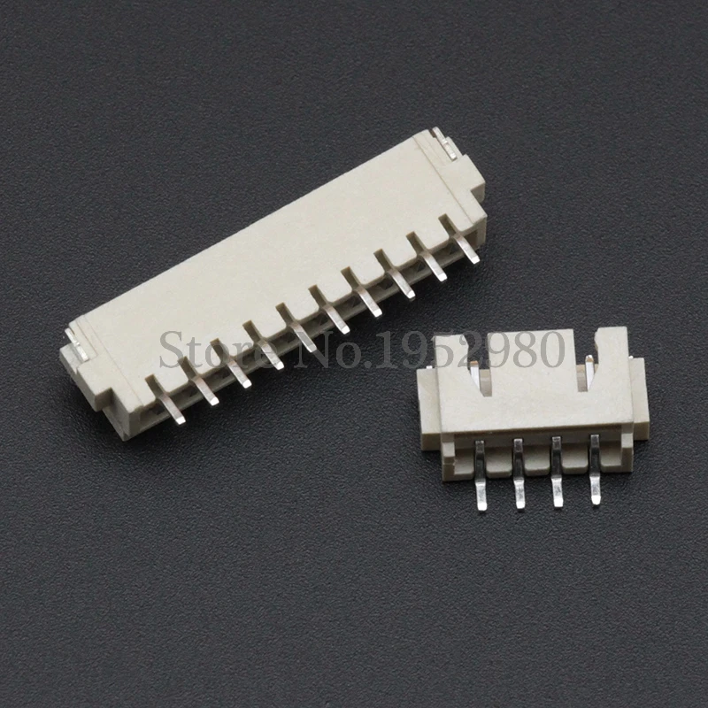 Горизонтальный Разъем SMD XH2.54 50 шт. штырьковый разъем 2 54 мм 2/3/4/5/6/7/8/9/10/11/12/13/14P для