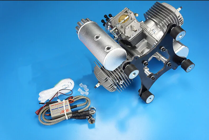 Оригинал DLE 170CC DLE170 бензин / бензиновый двигатель для Paramotor ( ручной лоскут винт