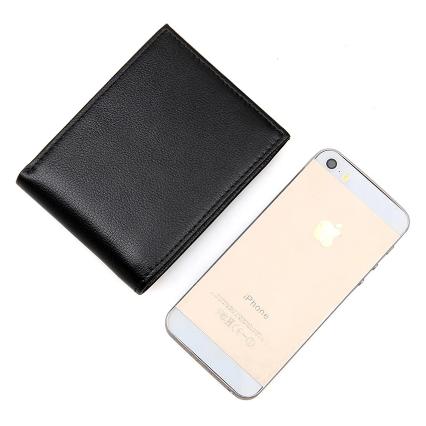 RFID кошелек противокражный сканирующий кожаный бумажник из натуральной коровьей