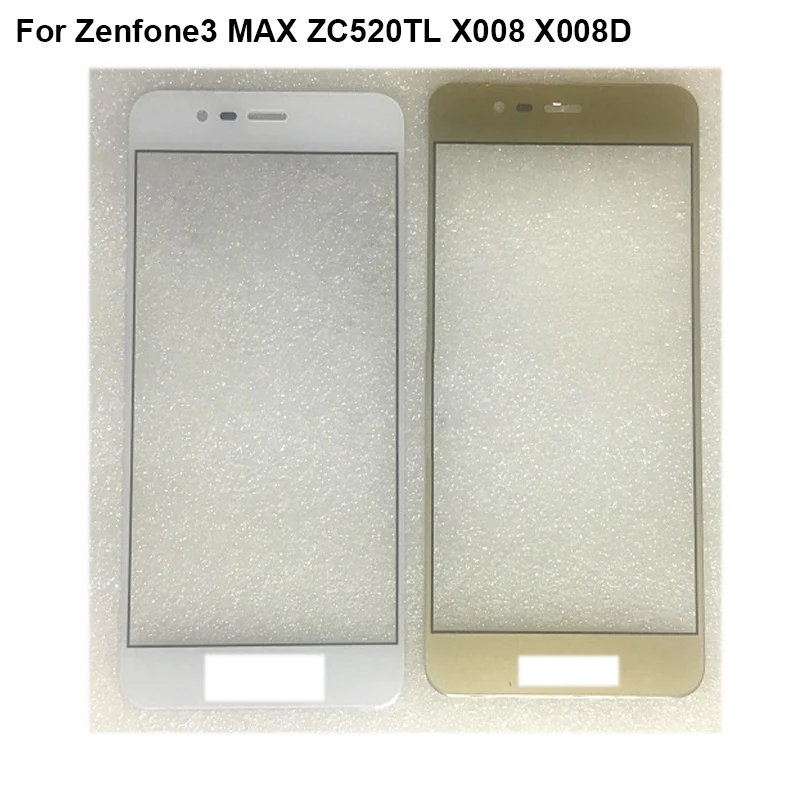 Для Asus Zenfone3 MAX ZC520TL X008 X008D внешний сенсорный экран стекло без гибкого кабеля крышка