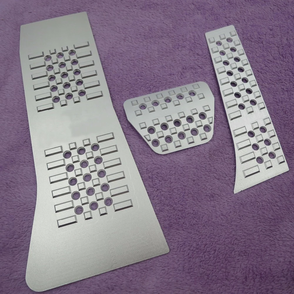 

DEE Car Accessories For BMW X5 X6 Series E70 E71 E72 F15 AT Accelerator Brake Foot Rest Pedal Pads,Styling Gas Refit Sticker