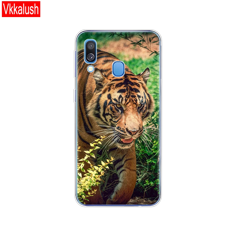 80127 Чехол для телефона, чехол для samsung A40, мягкий силиконовый чехол на заднюю панель для samsung Galaxy A40 A405, SM-A405F, A405F, мультяшная задняя крышка - Цвет: 80127