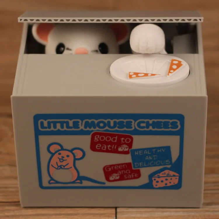 1pcsHot распродажа Автоматическая кошечка копилка Подарочная цифровая банка для