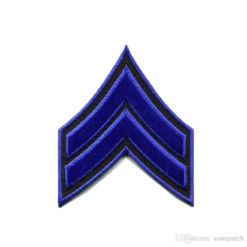 Разные цвета эполет армейский темно-синий военный знак ранг войны вышитые железные на Патч