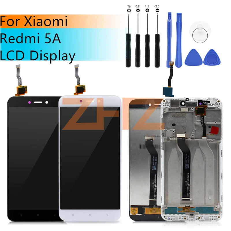 ЖК дисплей для Xiaomi Redmi 5A с сенсорным экраном и дигитайзером в сборе рамкой