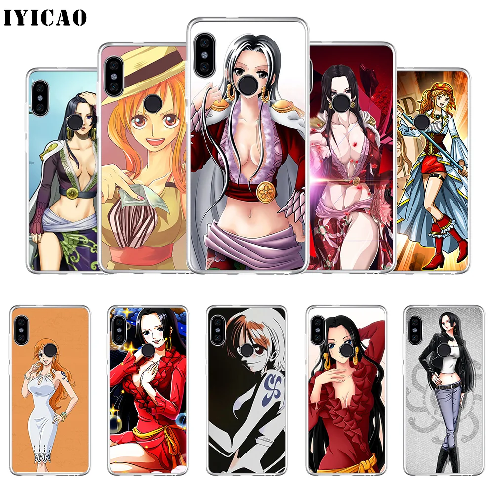 Мягкий силиконовый чехол для телефона IYICAO Nami Boa Hancock Xiaomi Redmi 4A 5A 6A Note 7 6 5 Pro Plus 4X