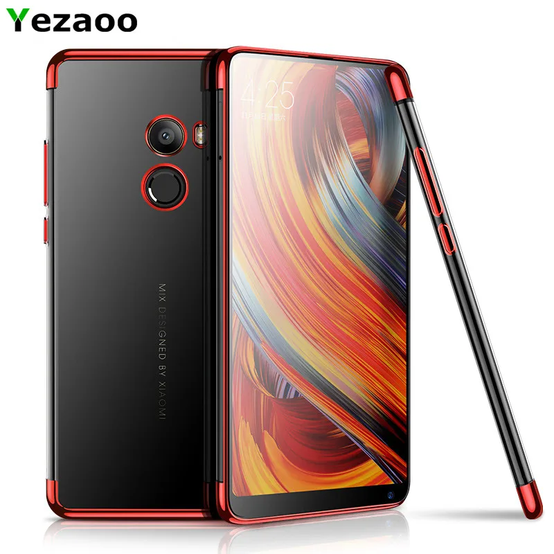 Чехол для xiaomi mi mix 2 S чехол yezaoo xiomi силиконовый мягкий прозрачный из ТПУ с