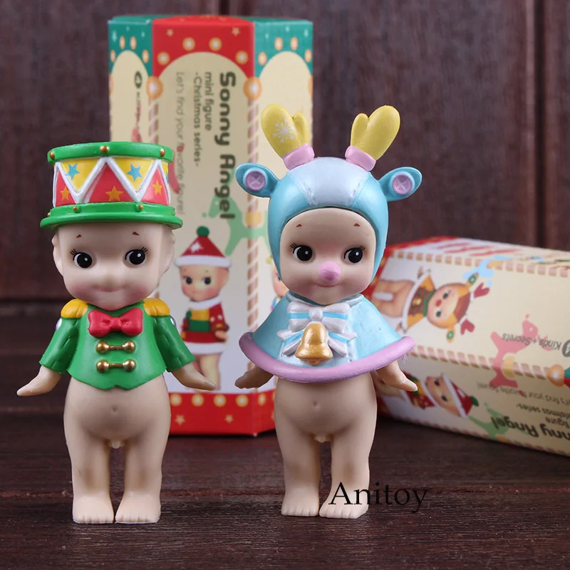 Sonny Angel Рождественские серии мини ПВХ Фигурки Коллекционная модель игрушки 6 шт./компл