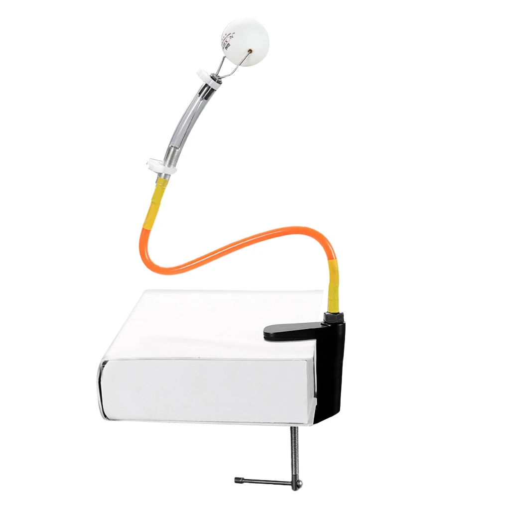

Clamp Fixed Table Tennis Training Robot Aid Ping Pong Machine for Stroking