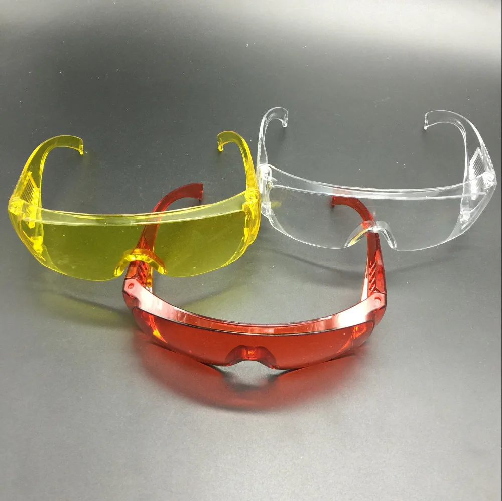 Большой 3 шт. защитные очки Очки для лампа стоматологическая лаборатории