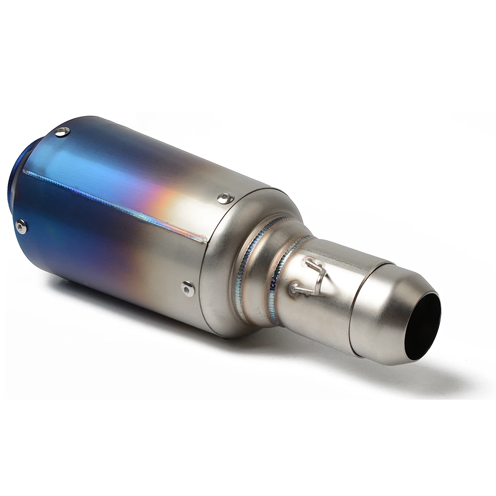 Мотоциклетная система побега выхлопная средняя труба мотоцикл лазерная