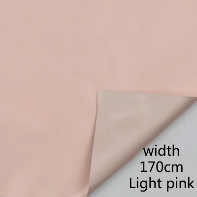 Light pink Meetee 100*150-170 см водонепроницаемая ткань ТПУ Оксфорд материал DIY Наружная палатка из ткани Рипстоп зонтик Материал аксессуары FA002 - Цвет: Light pink