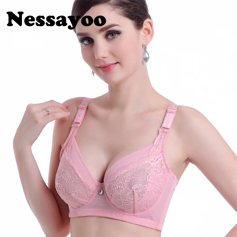 Nessayoo черный синий фиолетовый 34b 34c 34d 36b 36C 36d 38b 38c 38d 40b 40c 40d 42B 42c 42d чашки бюстгальтер