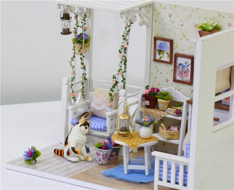 Милый DIY Дневник котенка музыкальная шкатулка хороший подарок на день рождения для девушки сияющая музыкальная шкатулка сделанная с деревом обучающая ручная работа