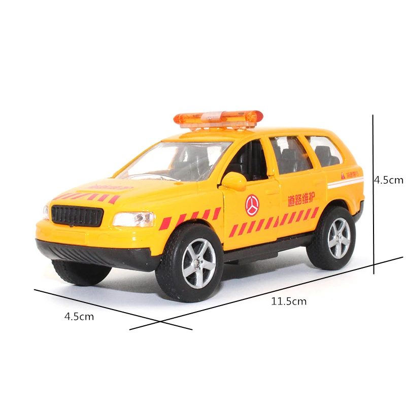 ETI 1:43 модель автомобиля из сплава Детские литые игрушки дорожное обслуживание