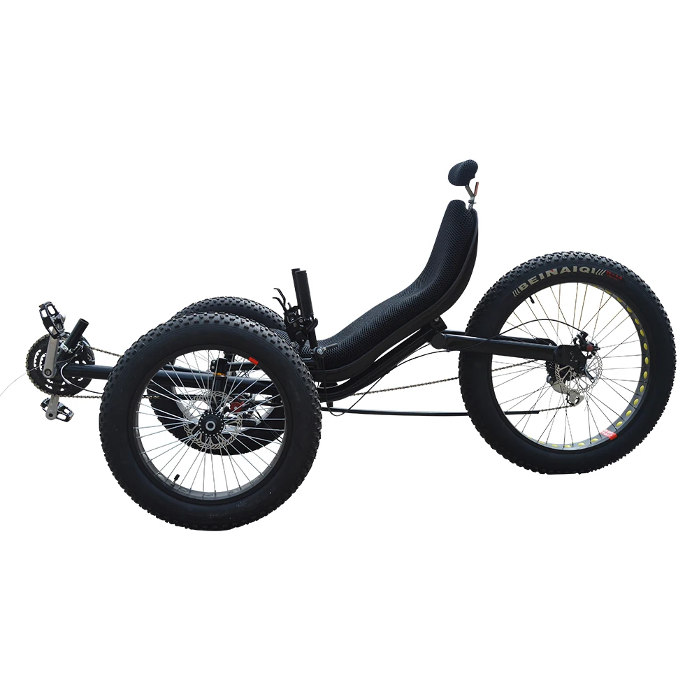 Трехколесный толстой шины лежачий Трайк|recumbent trike|fat tiretrike recumbent |