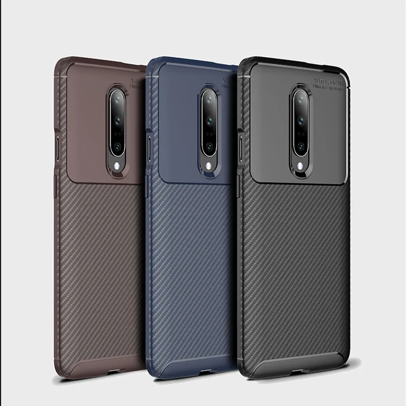 Чехол из углеродного волокна для Oneplus 7 Pro чехол 6 4 дюйма высококачественный с