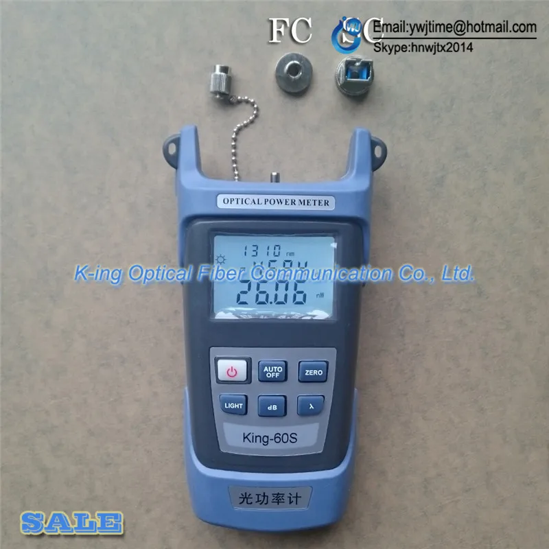 KING 60SB волоконно оптический измеритель мощности КПМ 50 ~ + 20dbm|optical power|optical power meterfiber