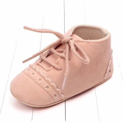 

Newborn Baby First Walk Shoes Star Girls And Boys Leather Sneakers Anti-slip Baby Shoes Moccasins Footwear kids Shoes Girls Shoe