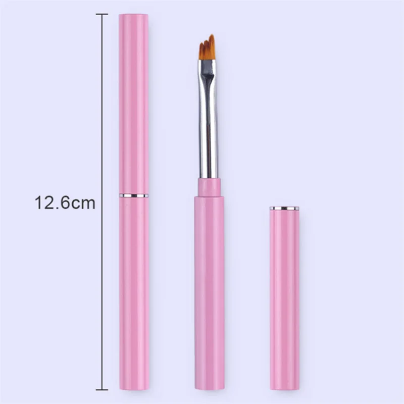 1 шт. кисть для ногтей УФ-гель ручка рисования цветов фиолетовая цветочная