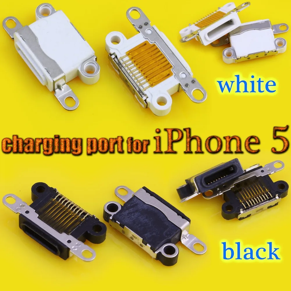 JCD высокое качество белый/черный USB зарядное устройство порт для ремонта док