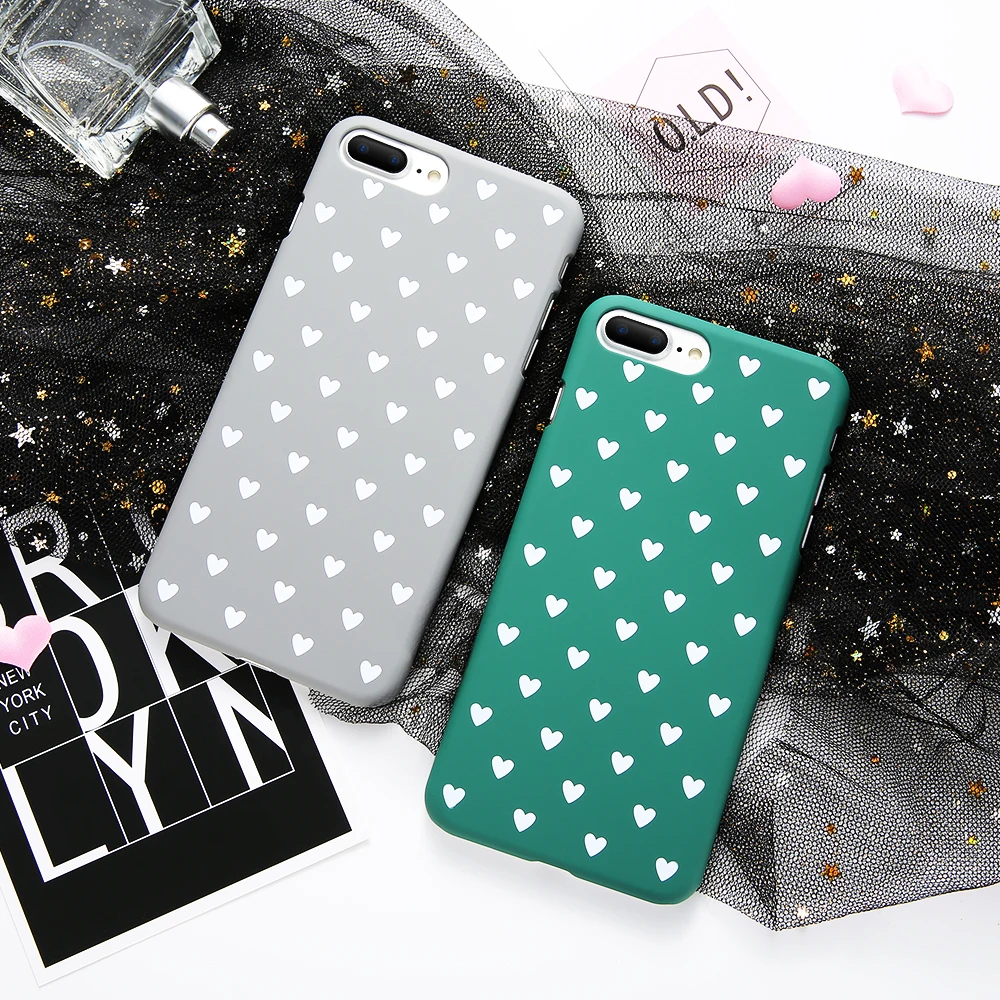 KISSCASE Cute Love Pattern Phone Shell For Pocophone F1 Redmi 7 Note5 Shockproof Hard PC Case Xiaomi 9SE 8SE 6X A2 Para Capa |