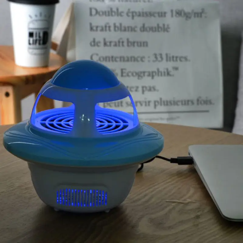 Электроника USB Москитная лампа для борьбы с вредителями электрическая летучая