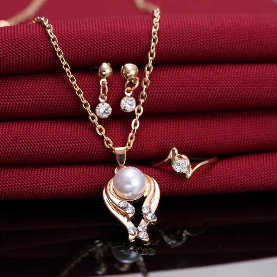 TJP новые модные пресноводный жемчуг Цепочки и ожерелья комплект ювелирных