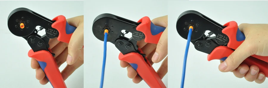 Изделие Регулируемая обжимной инструмент LSC8 6 0 25 6mm2 Обжимной наконечник