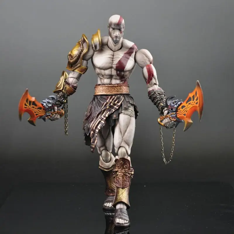 4 стиля Аниме игры NECA God of War призрак Спарты Kratos play arts ПВХ фигурка Коллекционная