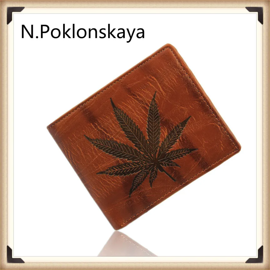 2016 Новый кожаный брендовый тонкий мужской кошелек многофункциональный короткий