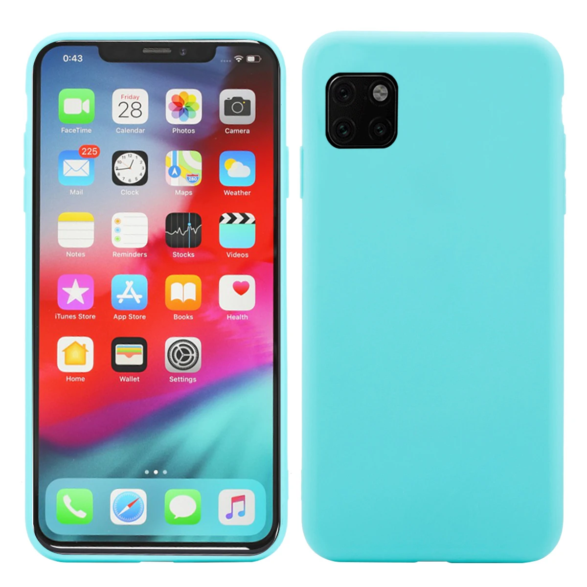 For iPhone 11 Pro Max Case Silicone Candy Color Slim Matte Soft TPU X Xs XR Cover Shockproof | Мобильные телефоны и