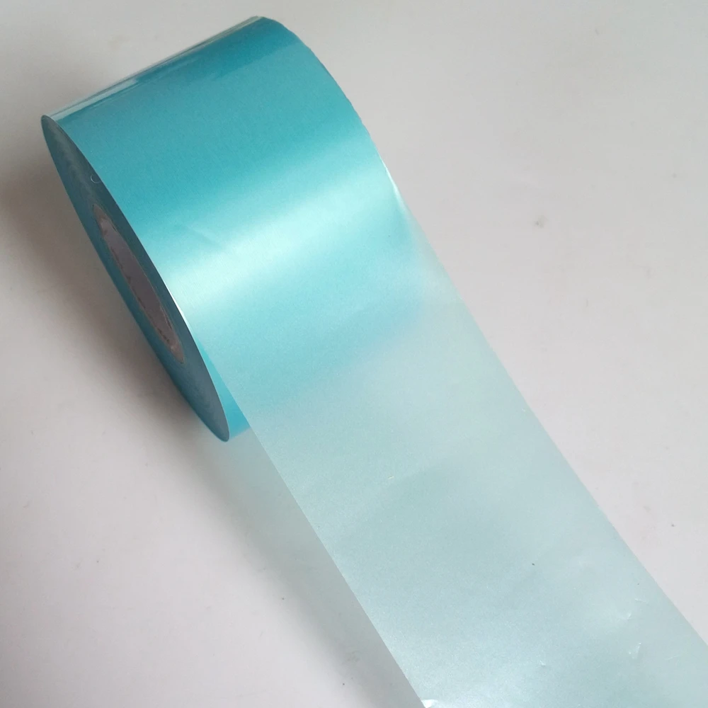125-Clear sky blue 100 см матовый эффект нейл-арта Фольга модное, в форме оливы зеленый передачи Стикеры зеркальной металлической пряжкой дизайн ногтей Наклейка Маникюр ногтей аксессуары - Цвет: 125-Clear sky blue